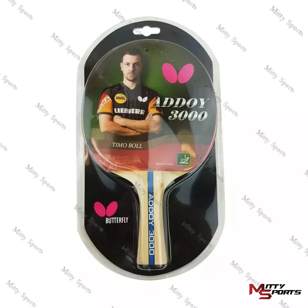 ไม้ปิงปอง BUTTERFLY ADDOY รุ่น 3000 | Shopee Thailand