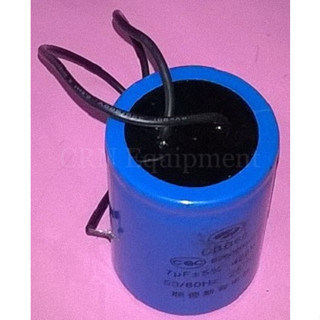 อะไหล่เครื่องซักผ้า คาปาซิเตอร์ CAPACITOR 7MFD 450V อุปกรณ์เครื่องซักผ้า CRN410503-3