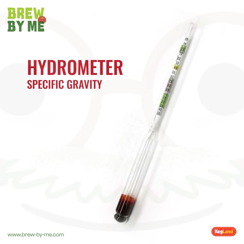 ไฮโดรมิเตอร์ Hydrometer Specific Gravity (Kegland) Shopee Thailand