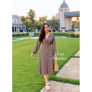 🔥ใส่ WSETZW ลด75🔥 Yaya Maxi Dress เดรสยาว เดรสลายดอก … 020