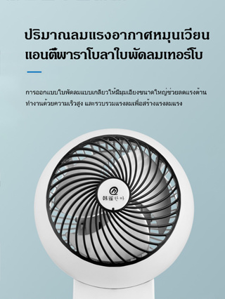 Desktop fan pedestal fan พัดลมตั้งโต๊ะ