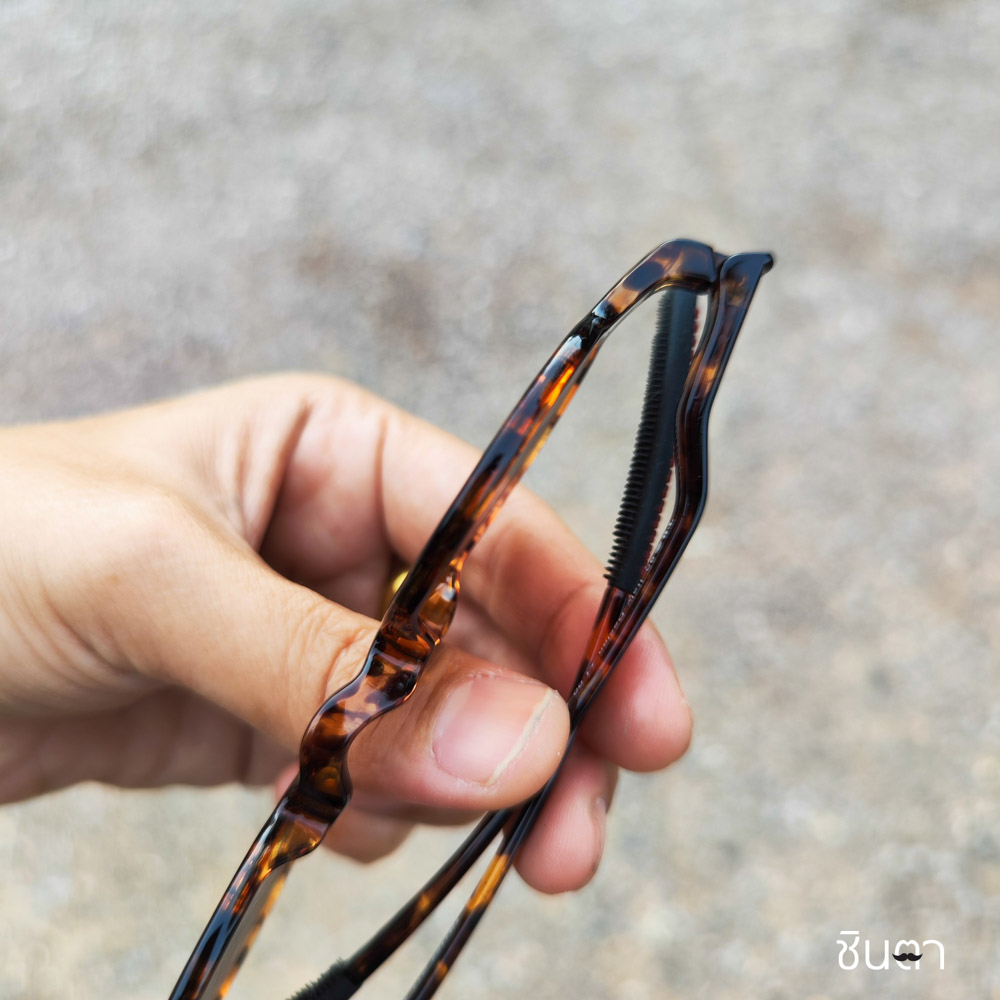 แว่นวินเทจ-แว่นกันแดด-แว่น-handmade-แว่นชินตา-khom-klang-tger-ทรงกลม-ขนาดกลาง-ลายกระ-เท่ห์-ใช้เลนส์กันแดดคุณภาพดี