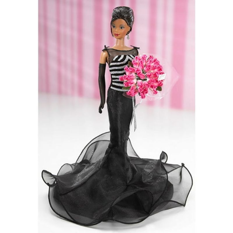 mattel-barbie-doll-40th-anniversary-african-american-ขายตุ๊กตาบาร์บี้งานกล่อง-barbie-40th-anniversary-สินค้าพร้อมส่ง