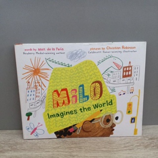 หนังสือปกแข็ง Milo Imagines The World มือสอง