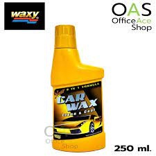 Car Wax Clean &amp; Coat WAXY ครีมขัดเคลือบเงาสีรถ 2 in 1 แว็กซี่ คาร์แว็กซ์ 250 ml ชนิดขวด
