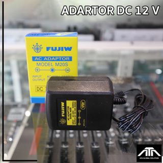 ADARTOR DC 12V อะแดปเตอร์ 12 โวลยี่ห้อ FUJIW In put: AC220V 50/60Hz /Output: DC 500-800MAบวกใน หัวแจ๊คขนาด 2.1 มิล