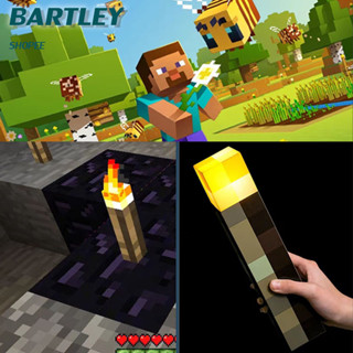 minecraft ไฟฉาย light mc pixel เกม Minecraft อุปกรณ์ต่อพ่วงแขวนผนังชาร์จไฟ led