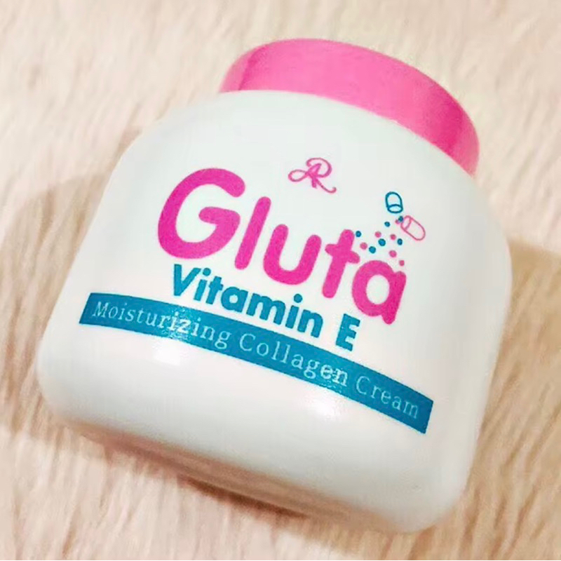 เอ-อาร์-กลูต้า-ชมพู-วิตามินอี-ar-gluta-vitamin-e-cream-ครีมทาผิวขาว-กลูต้า-ตัวขายดี-กระปุก-200-ml-x-1-ชิ้น