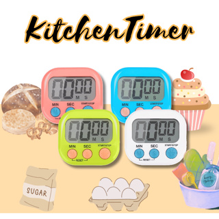 นาฬิกาจับเวลา ตั้งเวลาทำอาหาร นาฬิกาจับเวลาในครัว Digital Kitchen Timer