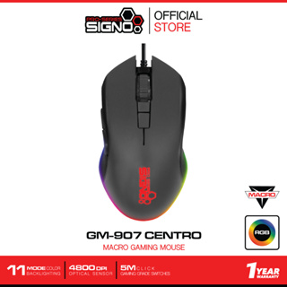 ภาพหน้าปกสินค้าSIGNO Macro Gaming Mouse CENTRO รุ่น GM-907 (เกมส์มิ่ง เมาส์) ซึ่งคุณอาจชอบราคาและรีวิวของสินค้านี้