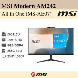 Com All in one MSI Modern AM242 12M-478XTH /Ci3-1215U/23.8