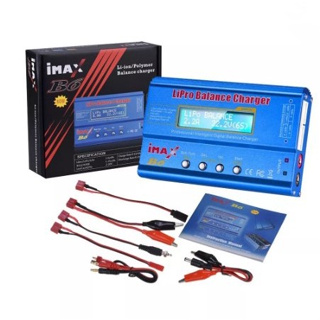 IMAX B6 80W อะแดปเตอร์ชาร์จแบตเตอรี่ Lipo Nimh Li-Ion Ni-Cd ดิจิตอลสําหรับเครื่องบินบังคับวิทยุ