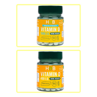 💙แท้💯%จากอังกฤษ🇬🇧พร้อมส่ง🌟เสริมกระดูก/กล้ามเนื้อ✨Holland &amp; Barrett VitaminD 90เม็ด✨2 แบบให้เลือก 400 หรือ 1000IU✨