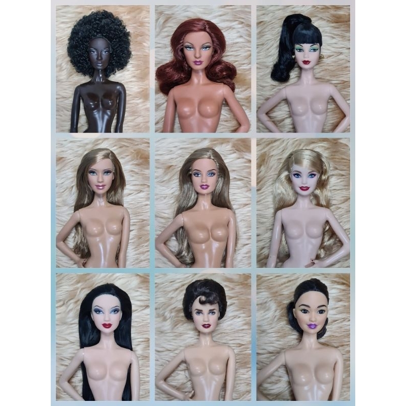 ลดราคาพิเศษรับเดือนพ-ย-barbie-collector-modelmuse-doll-ขายตุ๊กตาบาร์บี้-body-นางแบบ-สภาพดีข้อแน่น-สินค้าพร้อมส่ง