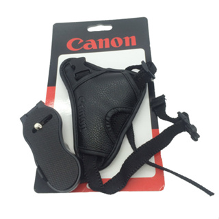 Canon Hand Strap สายรัดข้อมือกล้อง Canon EOS แบบล็อค 3 จุด มือ 1