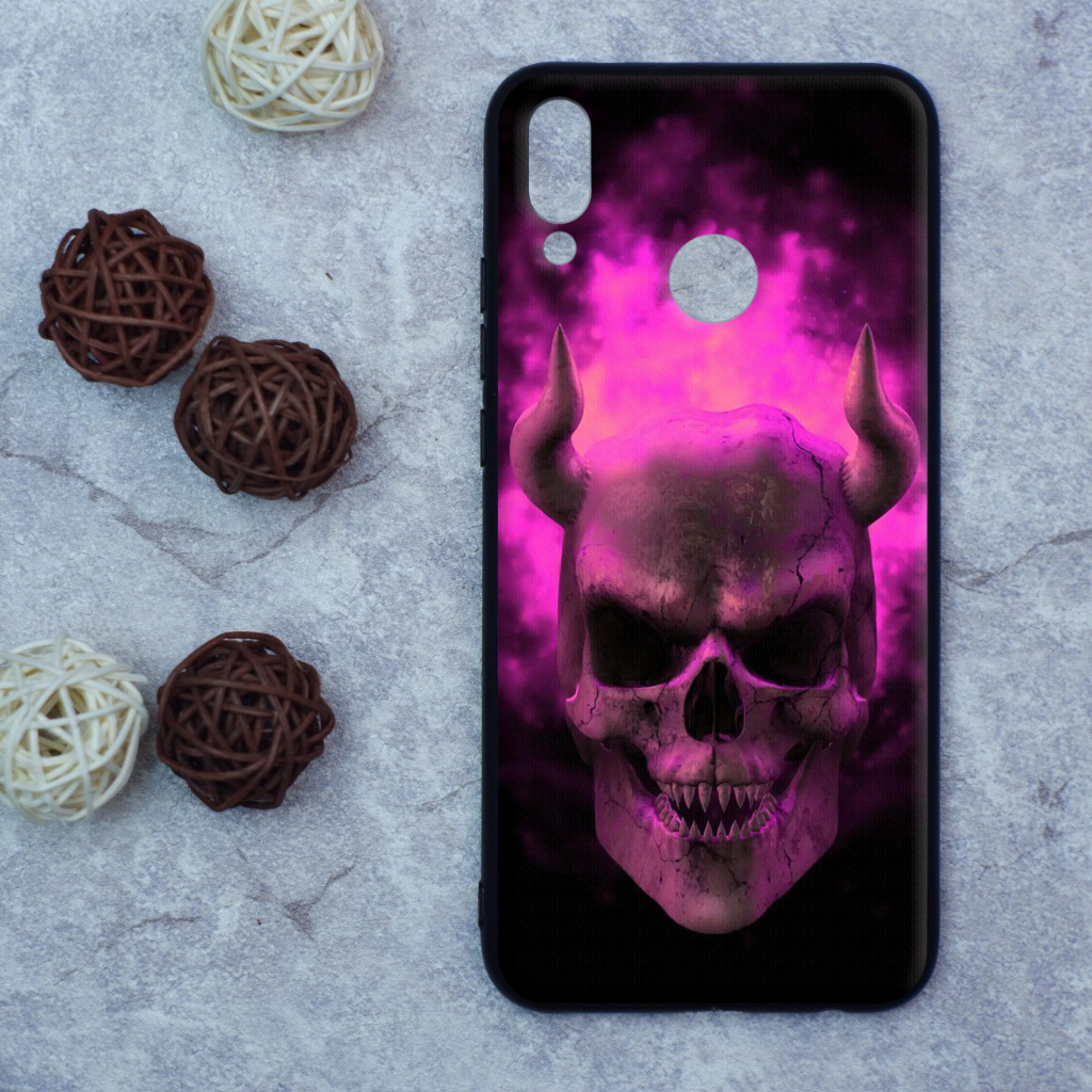 เคสกันกระแทก-huawei-y9-2019-ลายปีศาจ-สินค้าคุณภาพ-สีสันสวยงาม-ราคาถูก-เคส-tpu-แข็งแรงทนทาน-ไม่ขูดตั