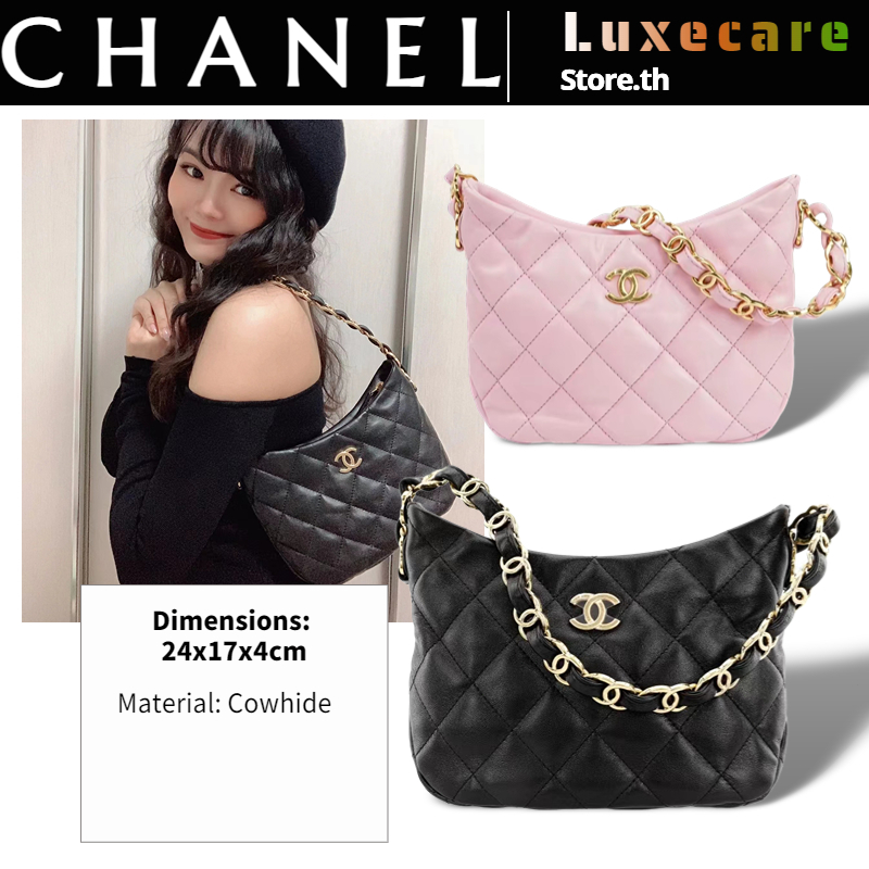 ชาแนล-chanel-22k-hobo-women-shoulder-bag-กระเป๋าใต้วงแขน-กระเป๋าถือ-กระเป๋าชาแนล