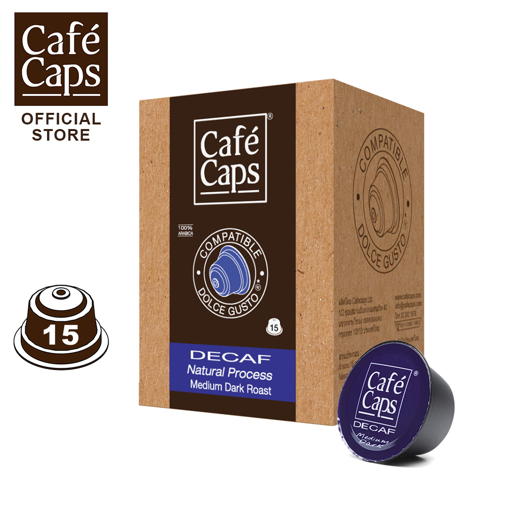 cafecaps-dg-decaf-15-cafecaps-nescafe-dolce-gusto-compatible-decaf-กล่อง-x15แคปซูล-กาแฟคั่วกลางอาราบิก้าสกัดคาเฟอีน