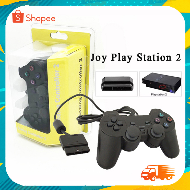 joy-play-ii-จอย-เพลย์-play-station-2-double-shock-2-controller-ps2