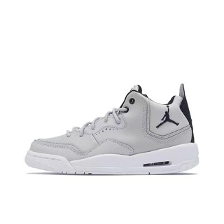 Jordan Courtside 23 Mid Grey ทั้งสองเพศ ระบายอากาศ รองเท้าบาส