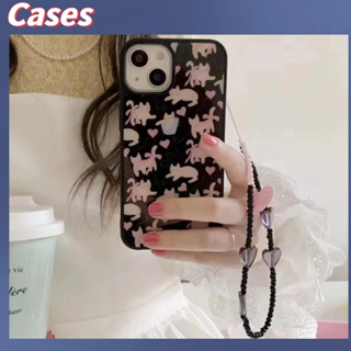 คูปองเคลม🎀เคสไอโ case for iphone 11 12 อะคริลิก แมวน่ารัก เคส 14 13 12 11 pro max เคสมือถือกันกระแทก