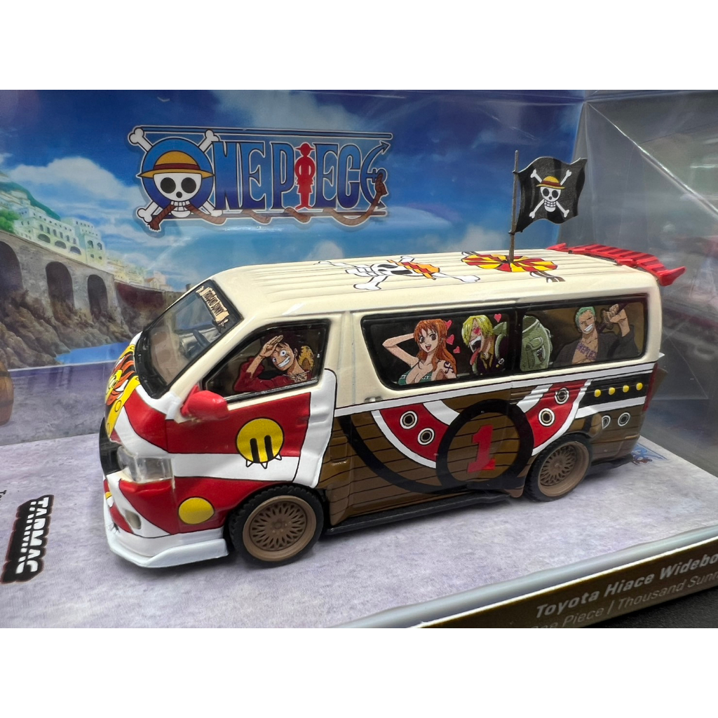 tarmac-works-x-one-piece-toyota-hiace-widebody-one-piece-thousand-sunny