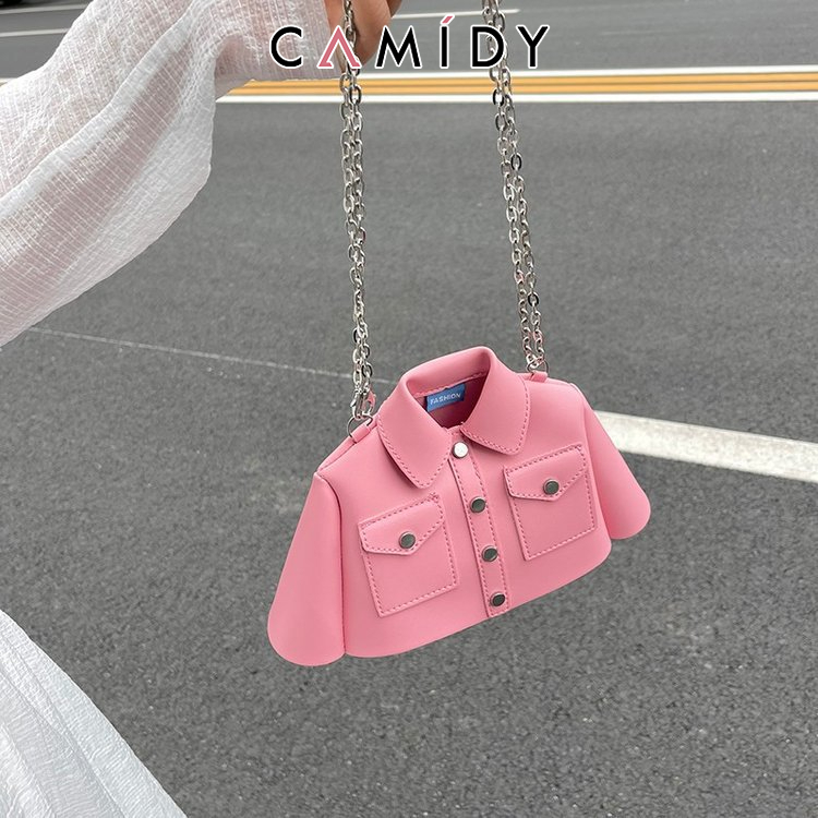 camidyแฟชั่นใหม่ของผู้หญิงที่สร้างสรรค์เสื้อผ้า-crossbody-กระเป๋าสะพายสไตล์ไม่ซ้ำใคร