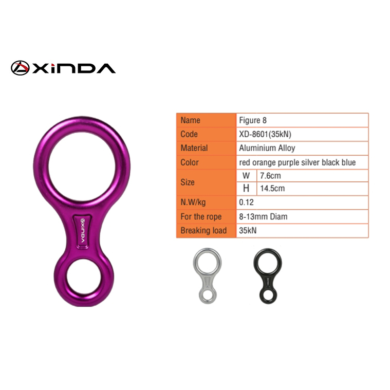 Xinda อุปกรณ์โรยตัวรูปเลขแปด XD-8601 | Shopee Thailand
