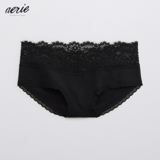 Aerie Cotton Eyelash Lace Boybrief Underwear กางเกง ชั้นใน ผู้หญิง (AUD 044-6516-073)
