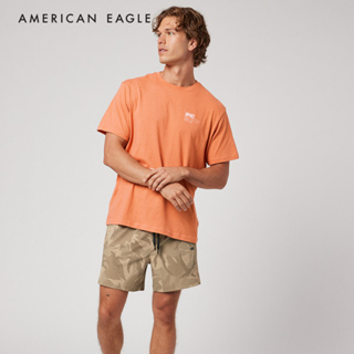 American Eagle 24/7 Good Vibes Graphic T-Shirt เสื้อยืด ผู้ชาย กราฟฟิค (NMTS 017-3113-819)