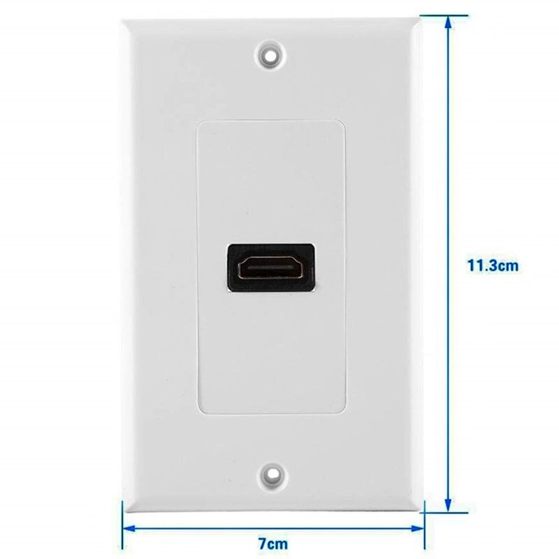 หน้ากากพร้อมช่องเสียบ-hdmi-หัวตรง-1ช่อง-1-port-hdmi-wall-face-plate-panel-cover-outlet-extender-3d-1080p-white