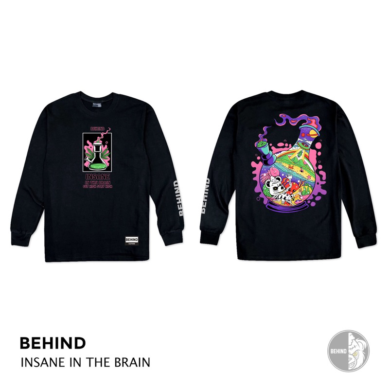 behind-เสื้อยืด-แขนยาว-insane-in-the-brain-แนวสตรีท-เสื้อยืดชาย-หญิง