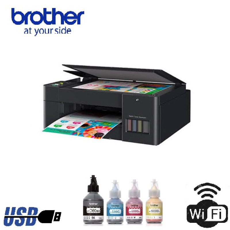 เครื่องปริ้นมัลติฟังก์ชั่น-brother-ink-tank-พิมพ์-สแกน-ถ่ายเอกสาร-รับประกันศูนย์ไทย