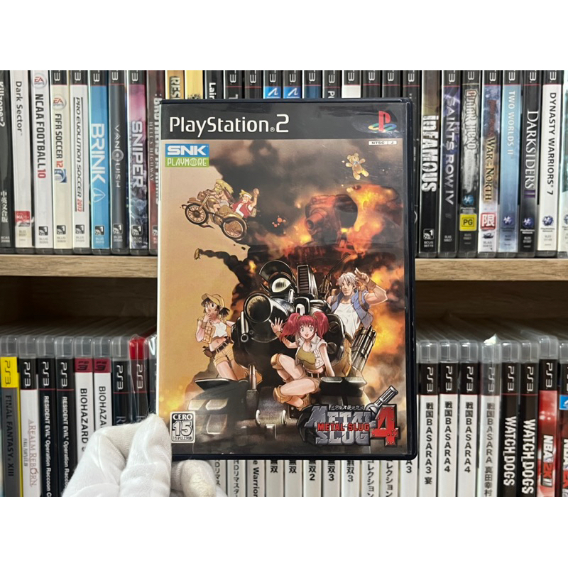 METAL SLUG 4 PS2 PAL FR Complet CIB SNK PlayStation 2
