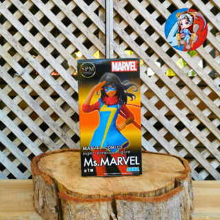 Ms.MARVEL [ลิขสิทธิ์แท้ SEGA ] MARVEL COMICS super premium figure Ms.Marvel SEGA SPM