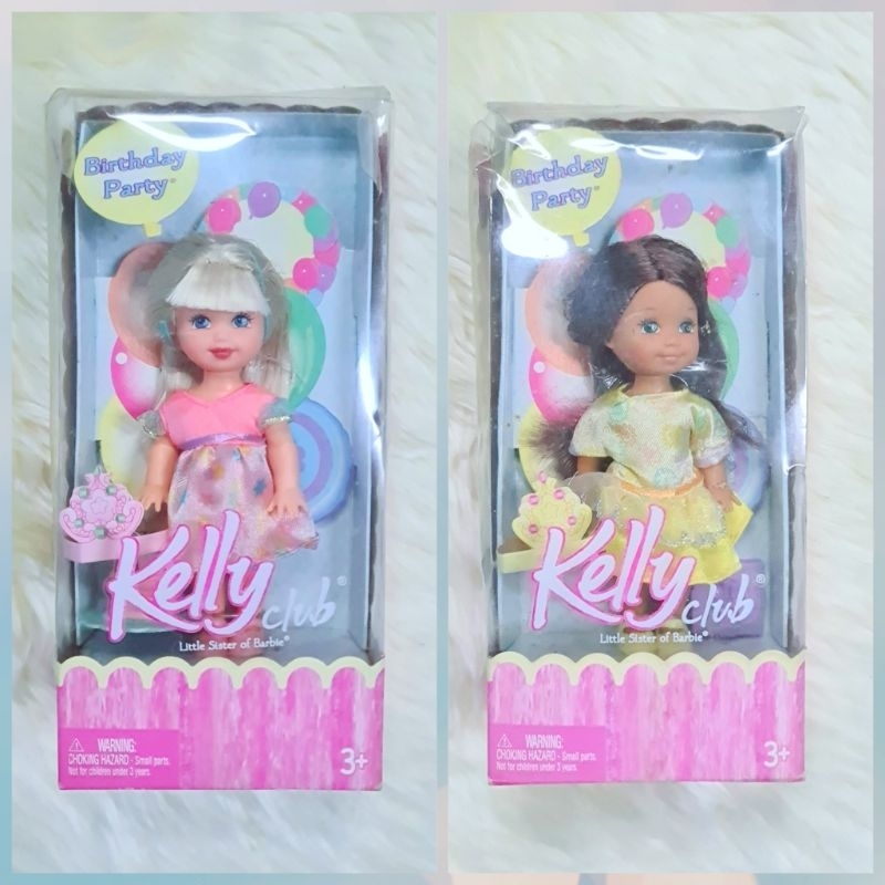 barbie-kelly-club-birthday-party-doll-2005-ขายตุ๊กตาบาร์บี้เคลลี่-รุ่น-birthday-party-กล่องไม่สวย-สินค้าพร้อมส่ง