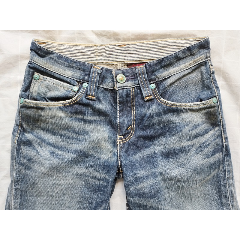 levis-classis-jeans-506-กางเกงยีนส์ลีวาย-506-สียีนส์ฟอก-ไซส์-29-30-สภาพเหมือนใหม่-ไม่ผ่านการใช้งาน