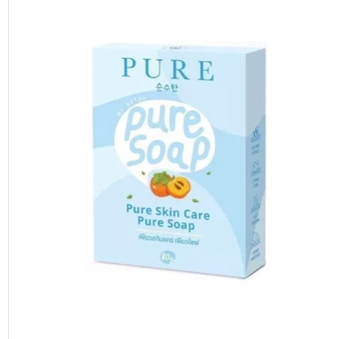 pure-skin-care-pure-soap-สบู่เพียว-เพียวโซฟ-80-กรัม