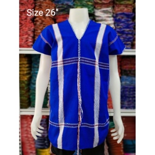 เสื้อกะเหรี่ยง ผู้ชาย 26"  Manz Karen Shirts Big Size