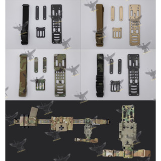 เพลทลดต่ำ CNC (เพลท CNC) (Modular Holster Adapter) (MHA)  ● ขนาด : สามารถดูได้ในรูปประกอบ ● น้ำหนัก :