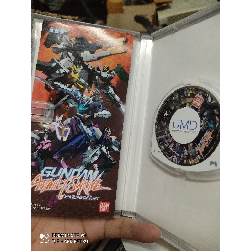 แผ่นแท้-gundam-assault-survive-psp-สภาพสวย-ใช้งานได้ปกติ