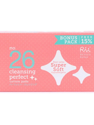 Rii 26 Cleans Perfect Cotton Pads 90pcs 1 แถม 1