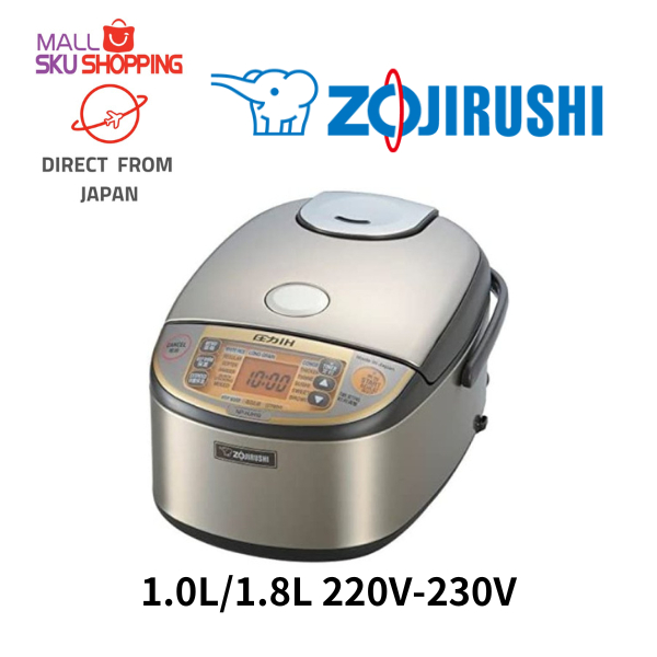 【Direct from Japan】ZOJIRUSHI PRESSURE IH RICE COOKER NPHJH10XT 1.0L