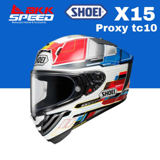 Shoei X15 Proxy Tc10 Tricolor ลายใหม่ ปลายปี 2023