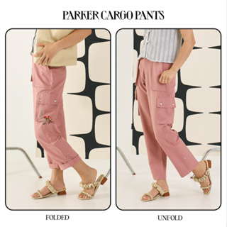 ALTER&amp;BEYOND Parker Cargo Pants กางเกงขายาว เอวสูง