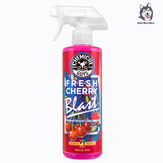 Chemical Guys Fresh Cherry Blast Air Refresher(16oz.) น้ำหอมปรับอากาศในรถยนต์(ขวดจริง)