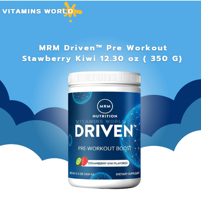 MRM Driven™ Pre Workout, 12.30 oz ( 350 G) (V.851) Shopee Thailand