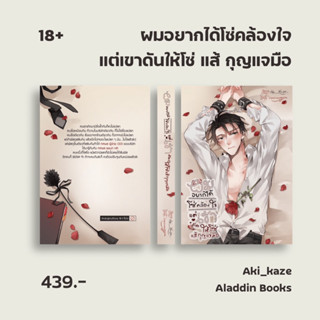 Aladdin Books | หนังสือ ผมอยากได้โซ่คล้องใจ แต่เขาดันให้โซ่ แส้ กุญแจมือ (18+) - Aki_Kaze นักเขียนอิสระ