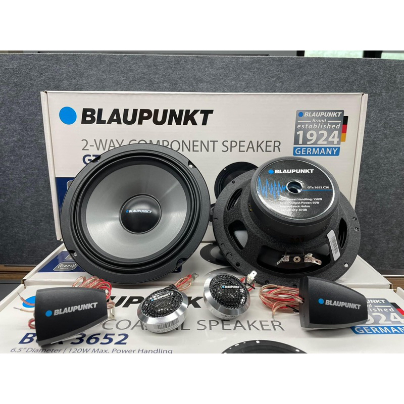 BLAUPUNKTลำโพงเสียงกลางแหลม 6.5นิ้ว (แยกชิ้น) กำลังขับ 150Watts