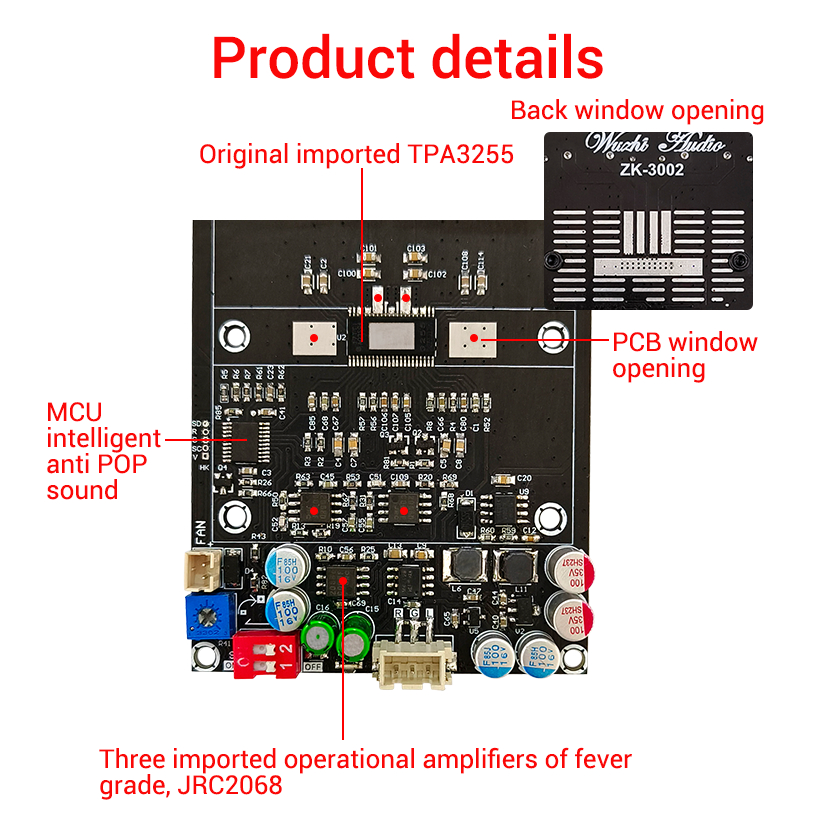 แอมป์จิ๋ว-zk-3002-แอมป์ขับเบส-tpa3255-2-300w-แอมป์จิ๋วแรงๆ-แอมป์ขับซับ-แอมป์จิ๋วขับซับ-3002